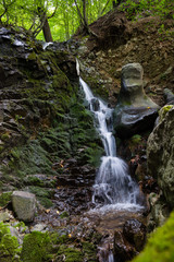 Obraz premium Amazing landscape with wild waterfall, Armenia