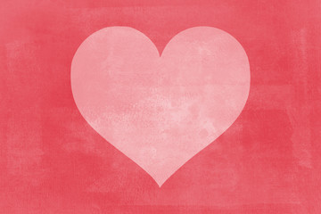 Red Heart Love Abstract Modern Art Tone Texture Art Background Pattern Design Graphic