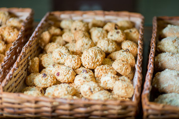 pastry in the bakery pastry shop