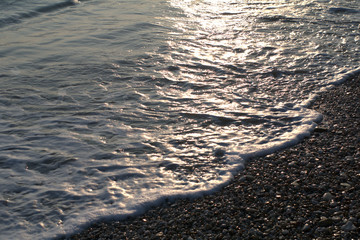 waves on the beach,water, sea, beach, beautiful, calm,