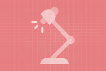 Desk Lamp Office Abstract Modern Art Tone Texture Art Background Pattern Design Graphic