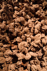 Red Barite crystals naturally formed into petals to yield rose-like clusters called Rock Rose or Desert Rose