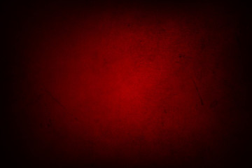 Red dark concrete texture wall background