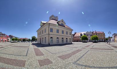 Rynek Starego Miasta - Łęczyca - Polska