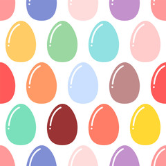 Colorful egg pattern