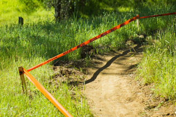 singletrack corner
