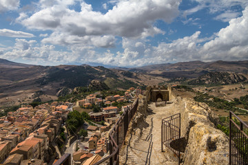 Fototapeta premium Sperlinga (Enna, Sicilia)