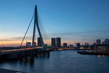 Obraz premium Erasmusbrug Rotterdam