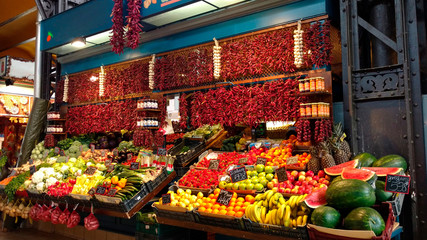 Naklejka premium vegetable market