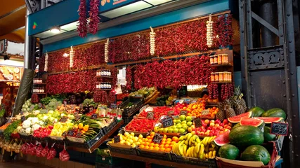Tafelkleed vegetable market © Lucas