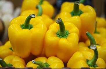 yellow pepper close-up