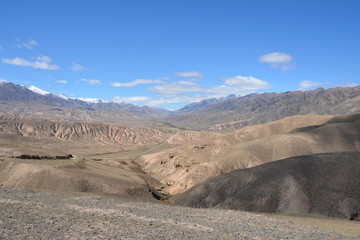 Plakat kyrgyzstan landscape