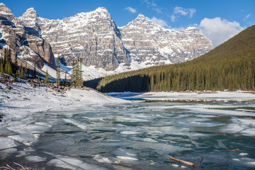 Moraine Lake in Banff National Park