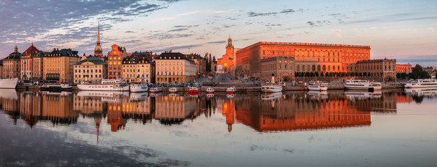 Naklejka na ściany i meble Gamla Stan - Old Town of Stockholm