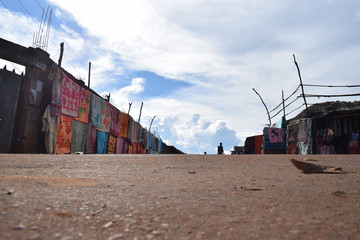 モザンビークの路上