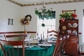 Christmas Family Dinner Table
