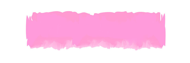 pink stripe painted in watercolor on clean white background, pink watercolor brush strokes, illustration paint brush digital soft concept water color art, pink colors acrylic water color paint stains