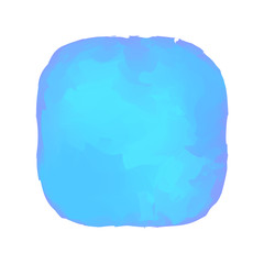 blue watercolor stains circles colors concept painting, blue colors stains in water color art paint style art, watercolor colors mixed pastel soft for background card banner advertising