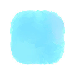blue watercolor stains circles colors concept painting, blue colors stains in water color art paint style art, watercolor colors mixed pastel soft for background card banner advertising