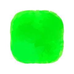 green watercolor stains circles colors concept painting, green colors stains in water color art paint style art, watercolor colors mixed pastel soft for background card banner advertising