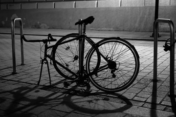 Fototapeta na wymiar bike street