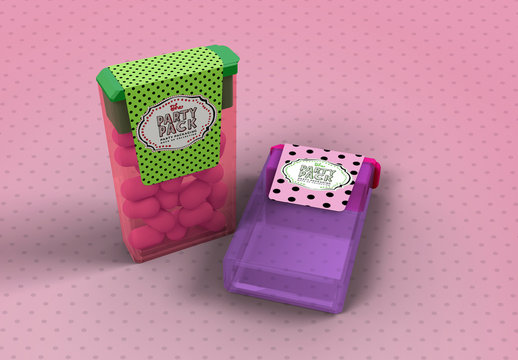 Mint Container Mockup
