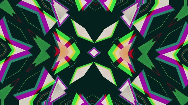 Vintage 2D animated background for retro projects