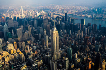 Aerial of NYC