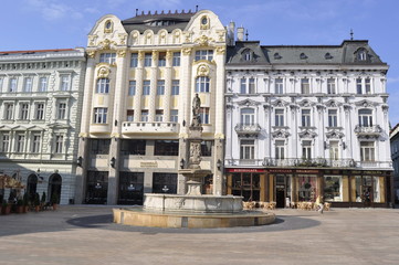 Building in Bratislava, Slovakia