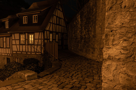 Fachwerkhaus in der Altstadt Heppenheim