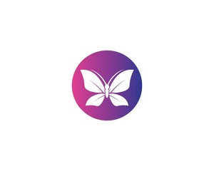 Butterfly logo template