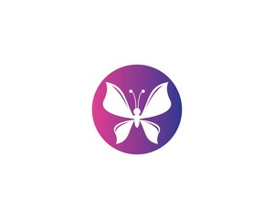 Butterfly logo template