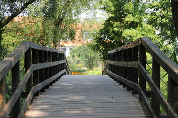 Holzbrücke