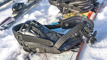 snowboard equipment. hire full snowboarding equipment (snowboards, boots)