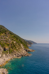 Italy, Cinque Terre, Vernazza, Vernazza, SCENIC VIEW OF SEA AGAINST SKY