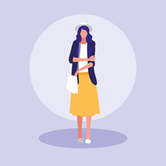 female professional model character