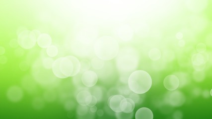 Abstract Green smooth background with light bokeh ,Nature clear backgrounds in the morning 