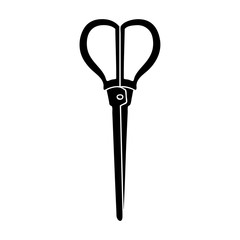 quirky flat symbol scissors