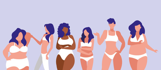 Illustration of women