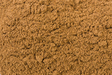 garam masala mix background. Natural seasoning texture. Natural spices and food ingredients. - obrazy, fototapety, plakaty