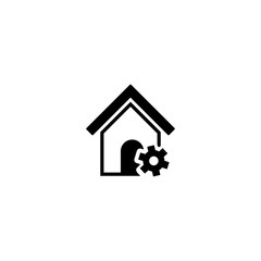 House, icon, vector