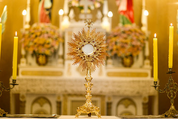 Ostensorial adoration in the catholic church