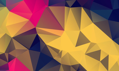 Obraz premium Abstract Color Polygon Background Design, Abstract Geometric Origami Style With Gradient
