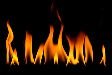 Fire flames background