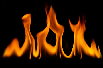 Fire flames background