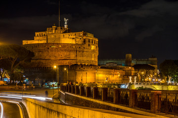 Vatican City,Italy - 23 June 2018: The Mausoleum of Hadrian, usually known as Castel Sant Angelo at...