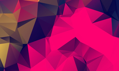 Obraz premium Abstract Color Polygon Background Design, Abstract Geometric Origami Style With Gradient