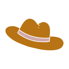 cartoon doodle of a hat