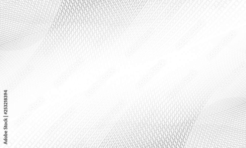 Fototapete vector illustration of the pattern of the gray lines abstract background. creative graphic template 
