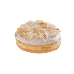 donut or donut with concept on a background.